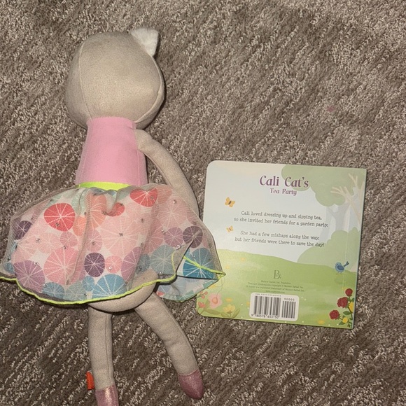 Cali cat plush with book - Picture 6 of 7